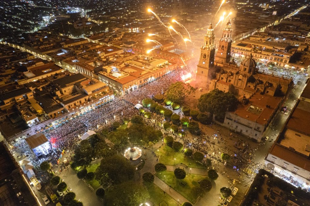 Fiebre mundialista arranca en Morelia con edición especial del encendido de Catedral 6a8fd36a ef52 4a05 9431 7cf314eebbfa